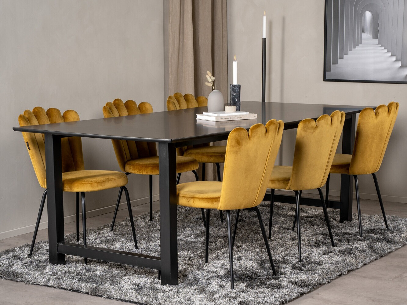 Galds Dallas 4297 (Melns)