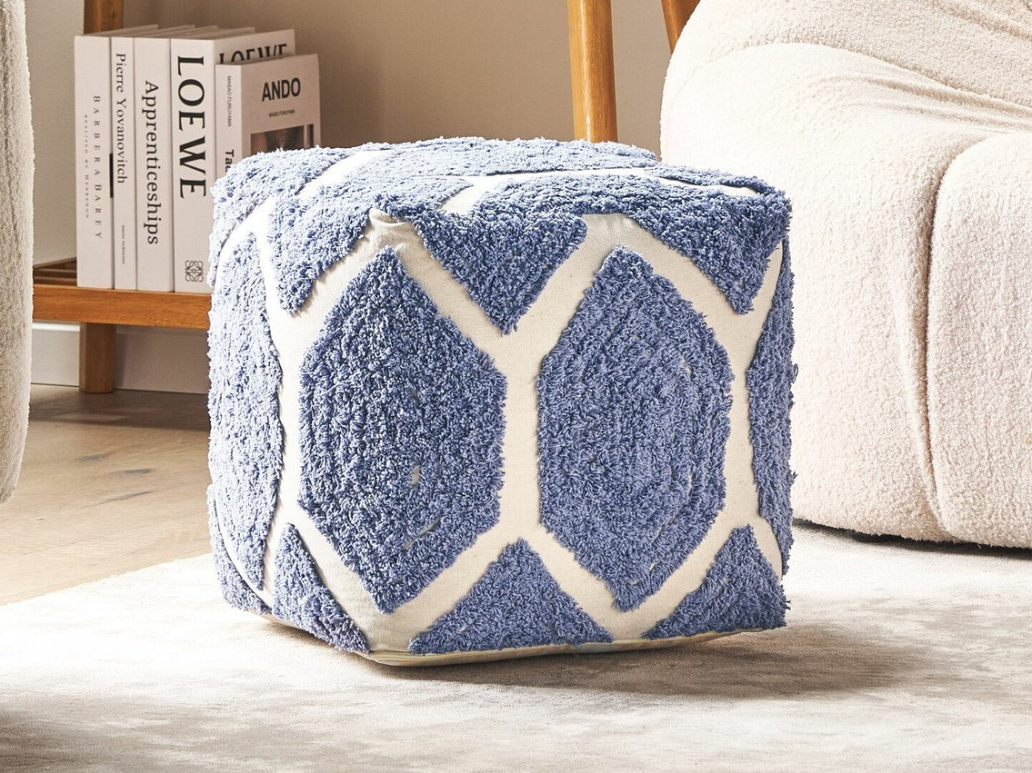 Pufs Berwyn 1632 (Bēšs + Zils)