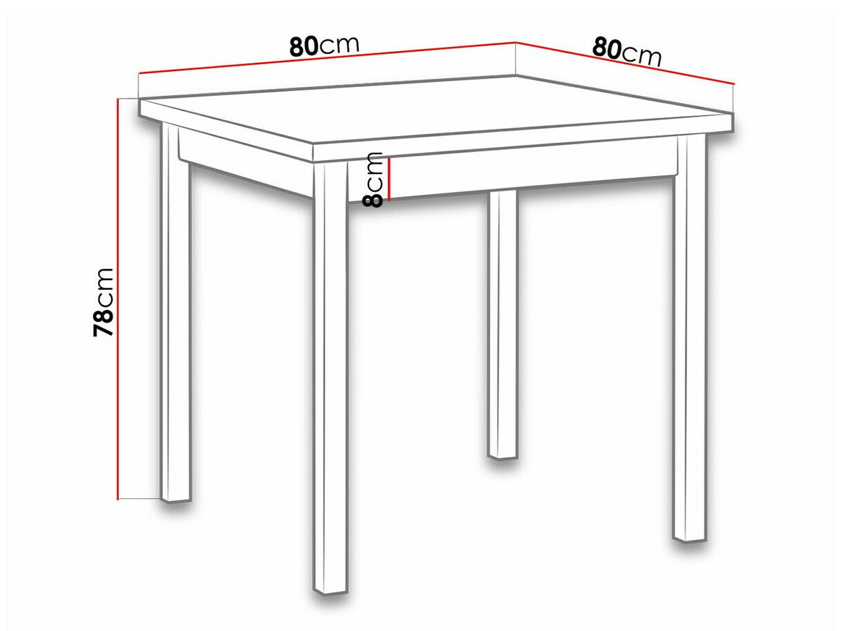 Galds Victorville 110 (Rieksts)