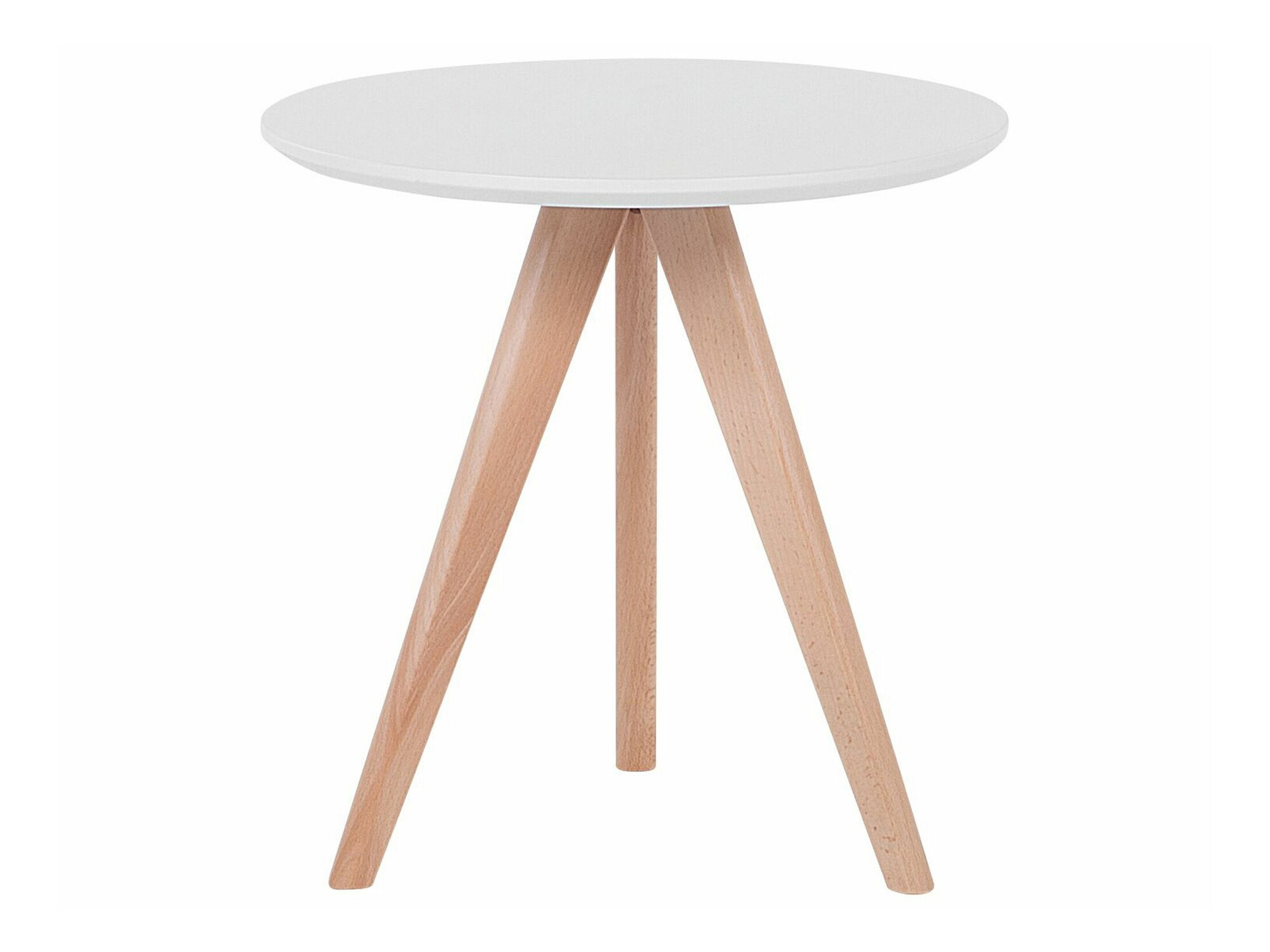 Комплект кофейных столиков Berwyn 1739 (Белый + Светлое дерево)