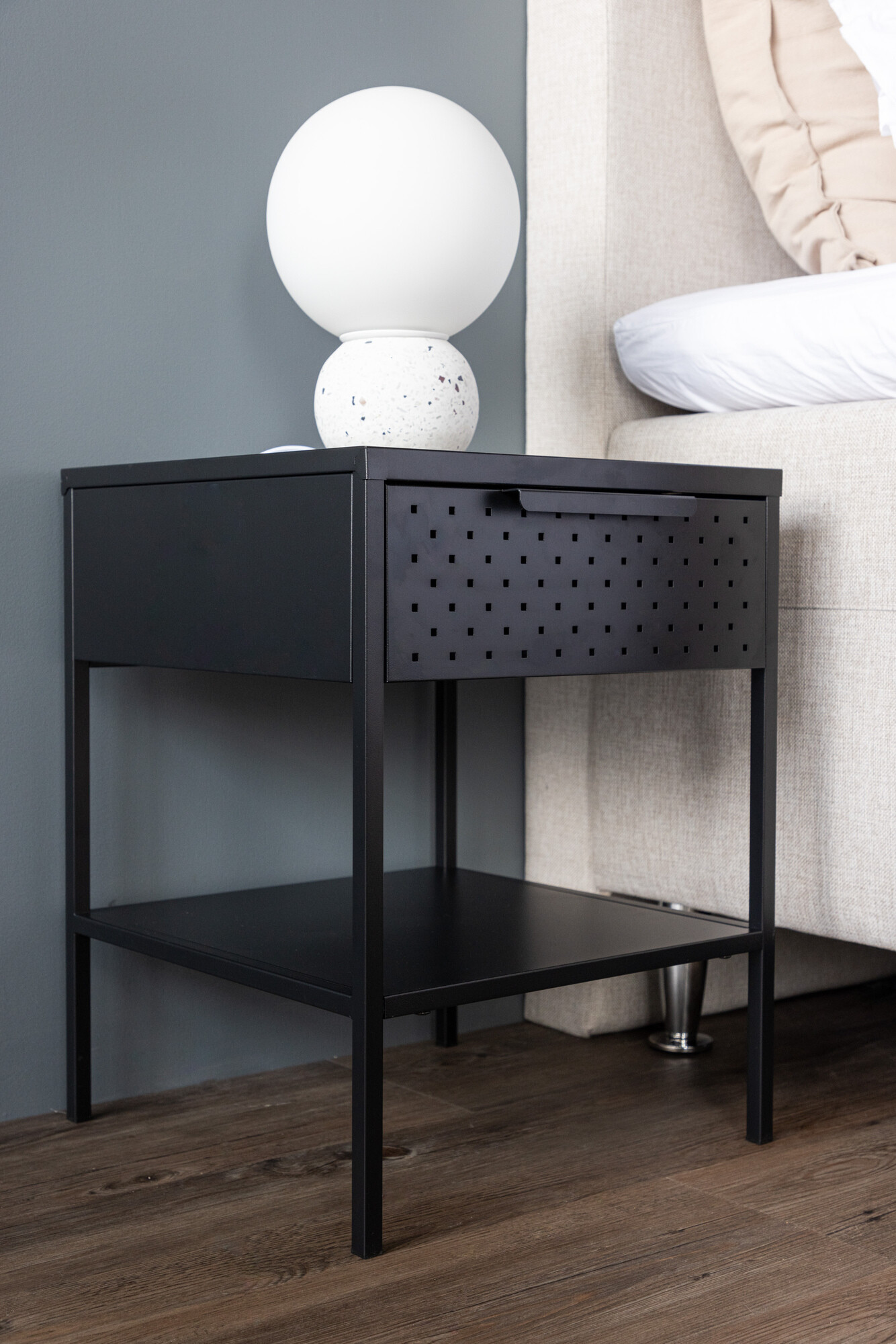 Прикроватная тумбочка Dallas 4299 (Чёрный)