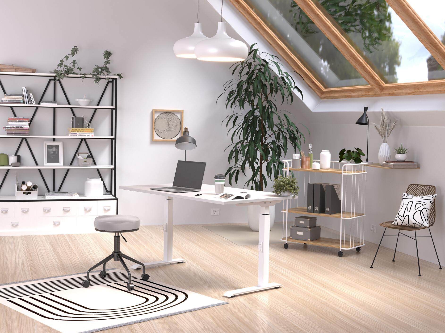 Rakstāmgalds Sacramento 420 (Pelēks + Balts)