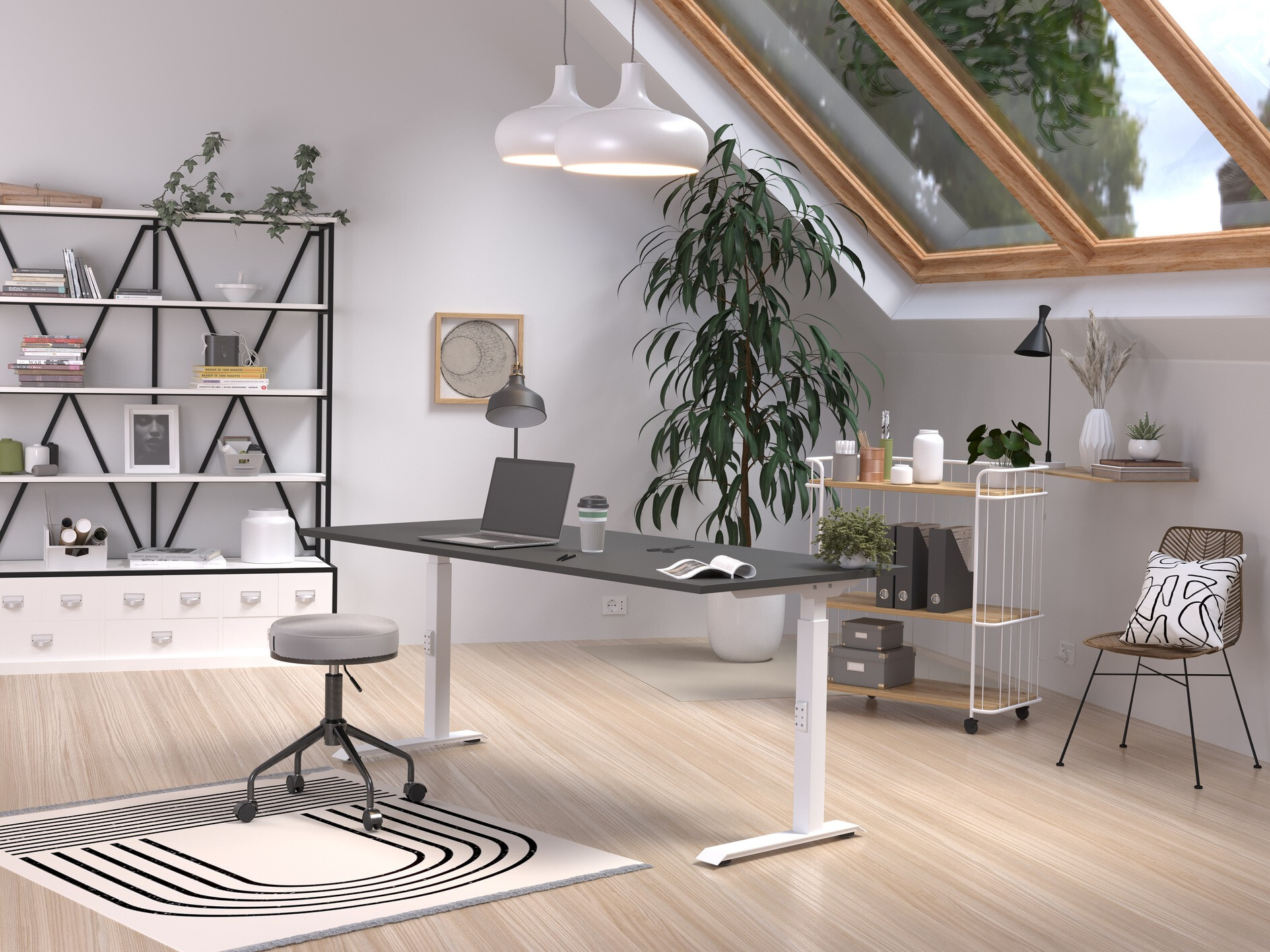 Rakstāmgalds Sacramento 422 (Grafīts + Balts)