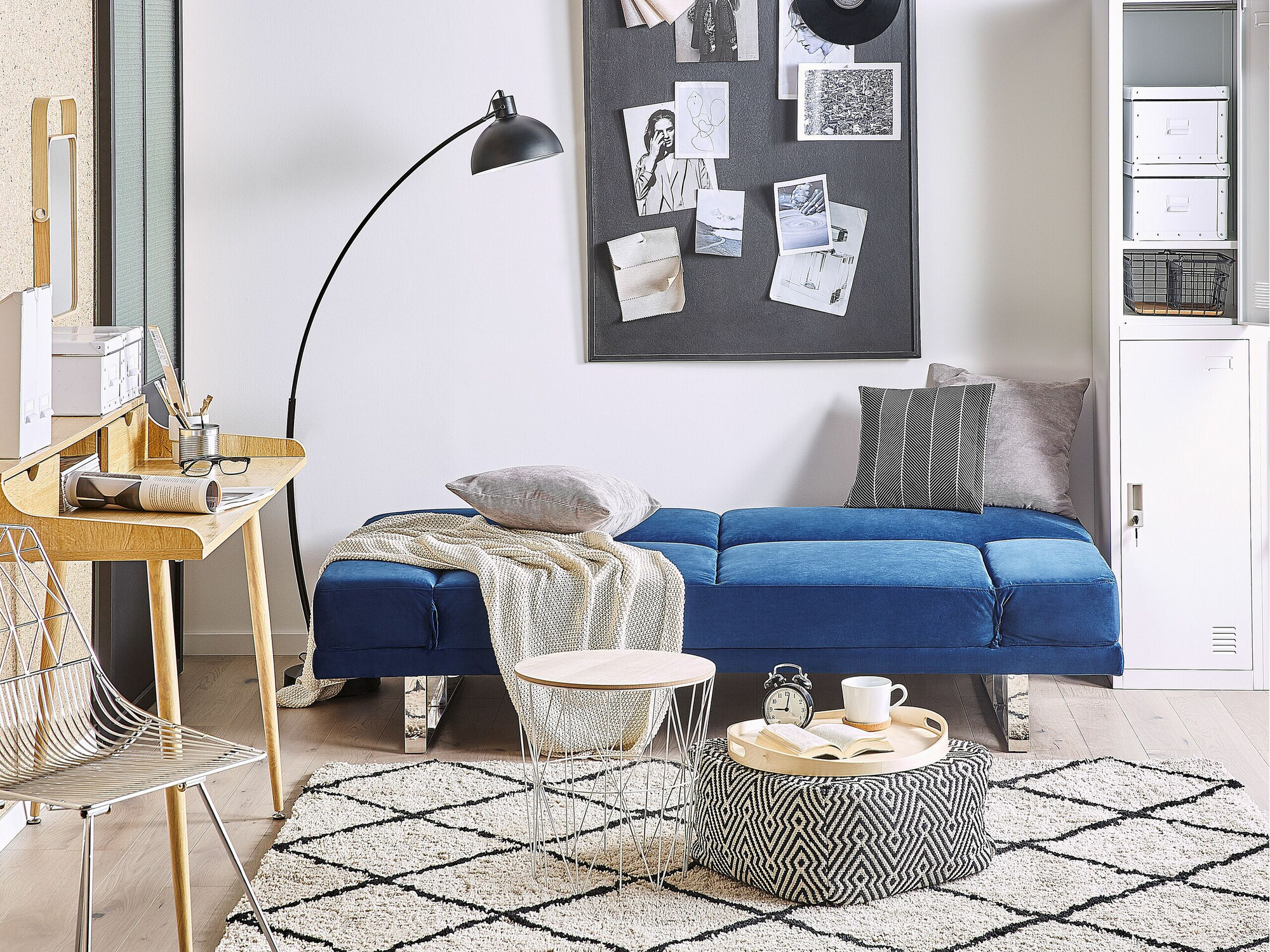 Диван-кровать Berwyn 1646 (Синий)