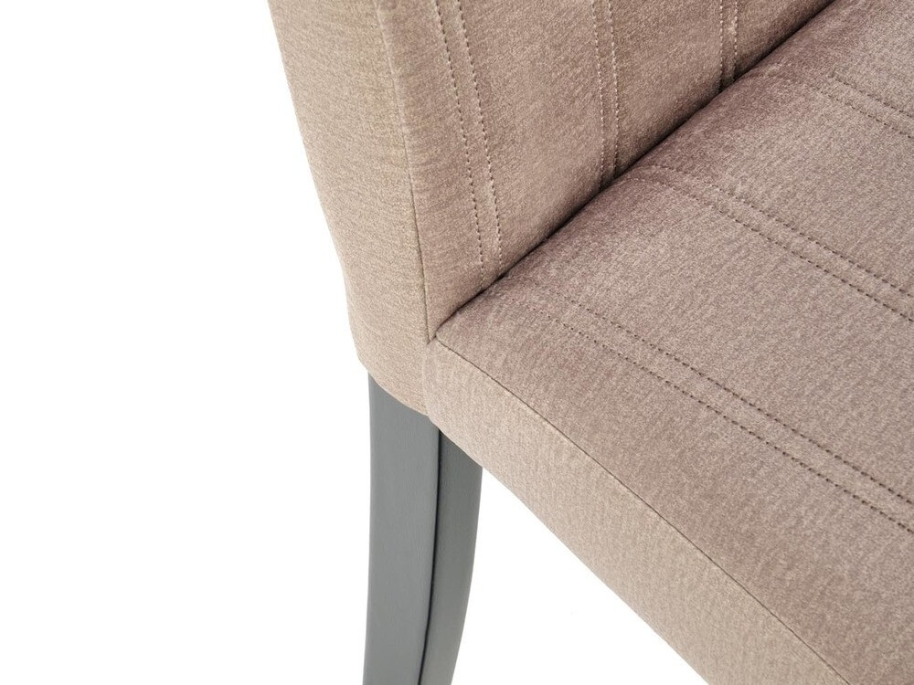 Krēsls Houston 684 (Gaiši brūns + Melns)