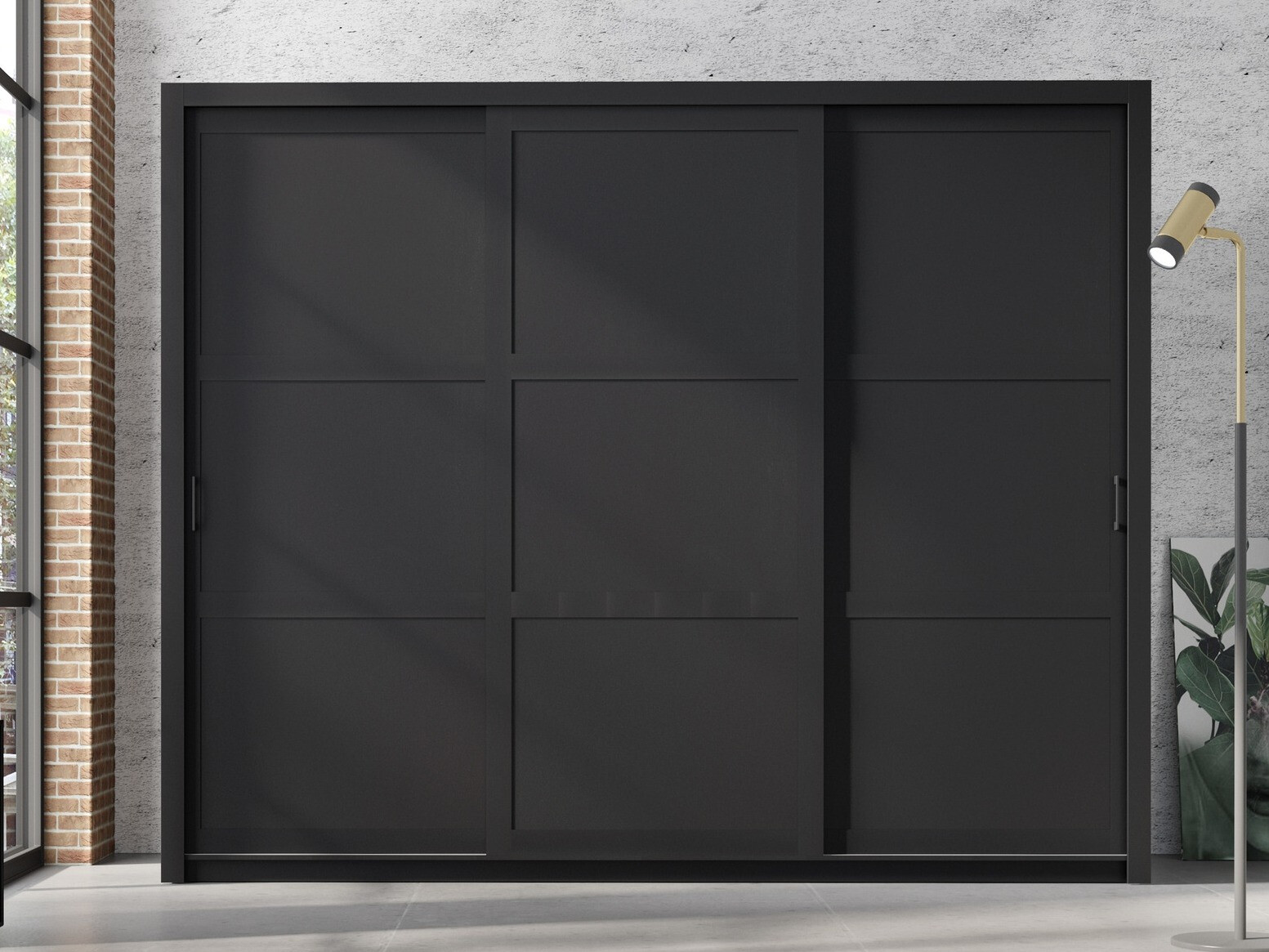 Шкаф Murrieta 191 (Чёрный)