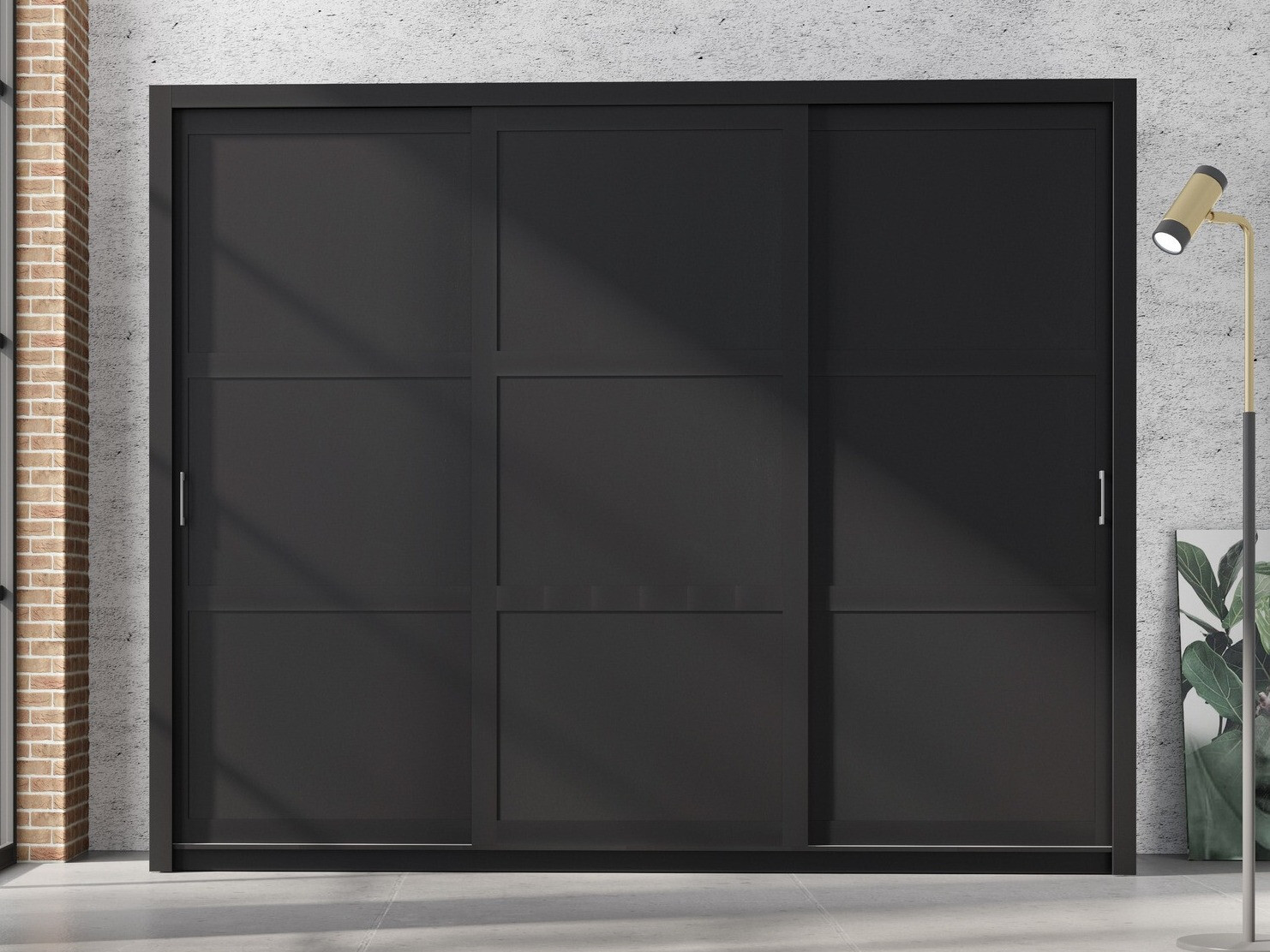 Skapis Murrieta 191 (Melns)