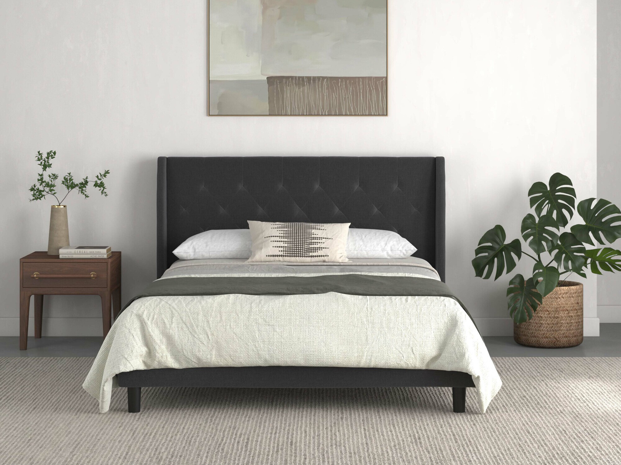 Кровать Denton 1267 (Антрацит)