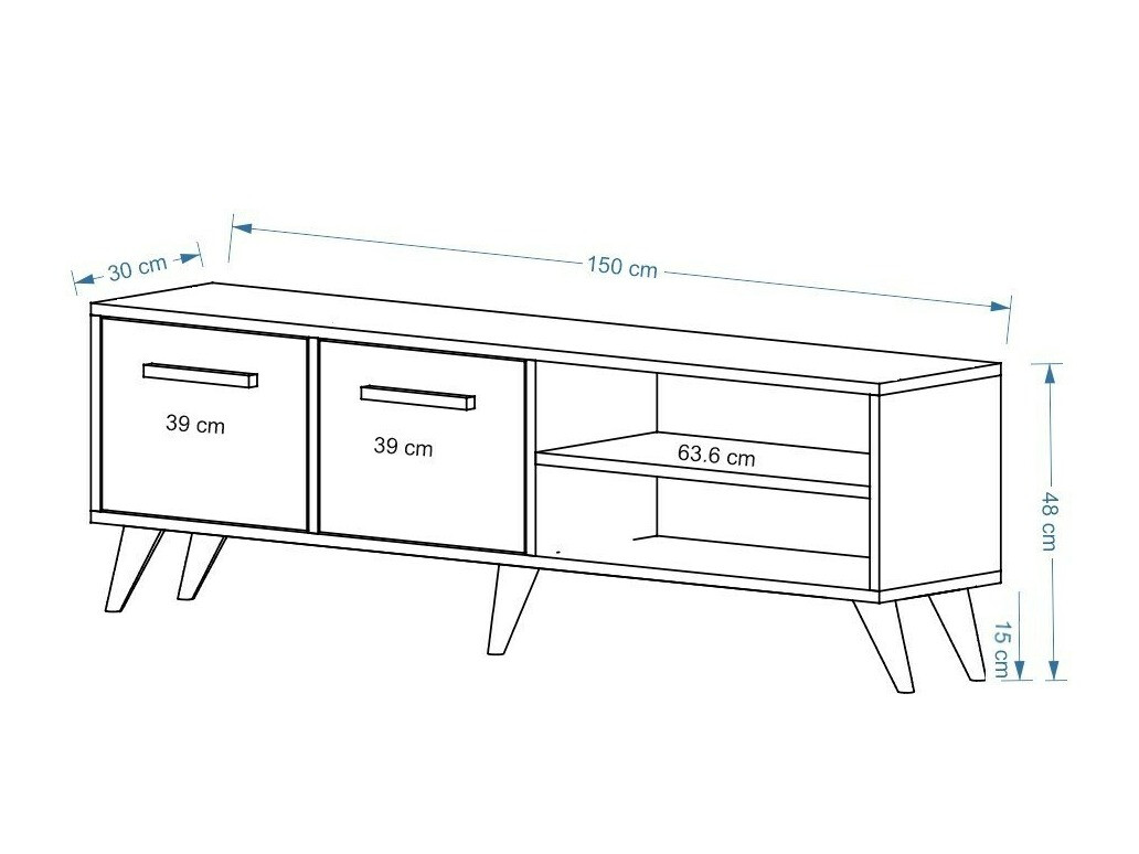 TV galds Kailua 1950