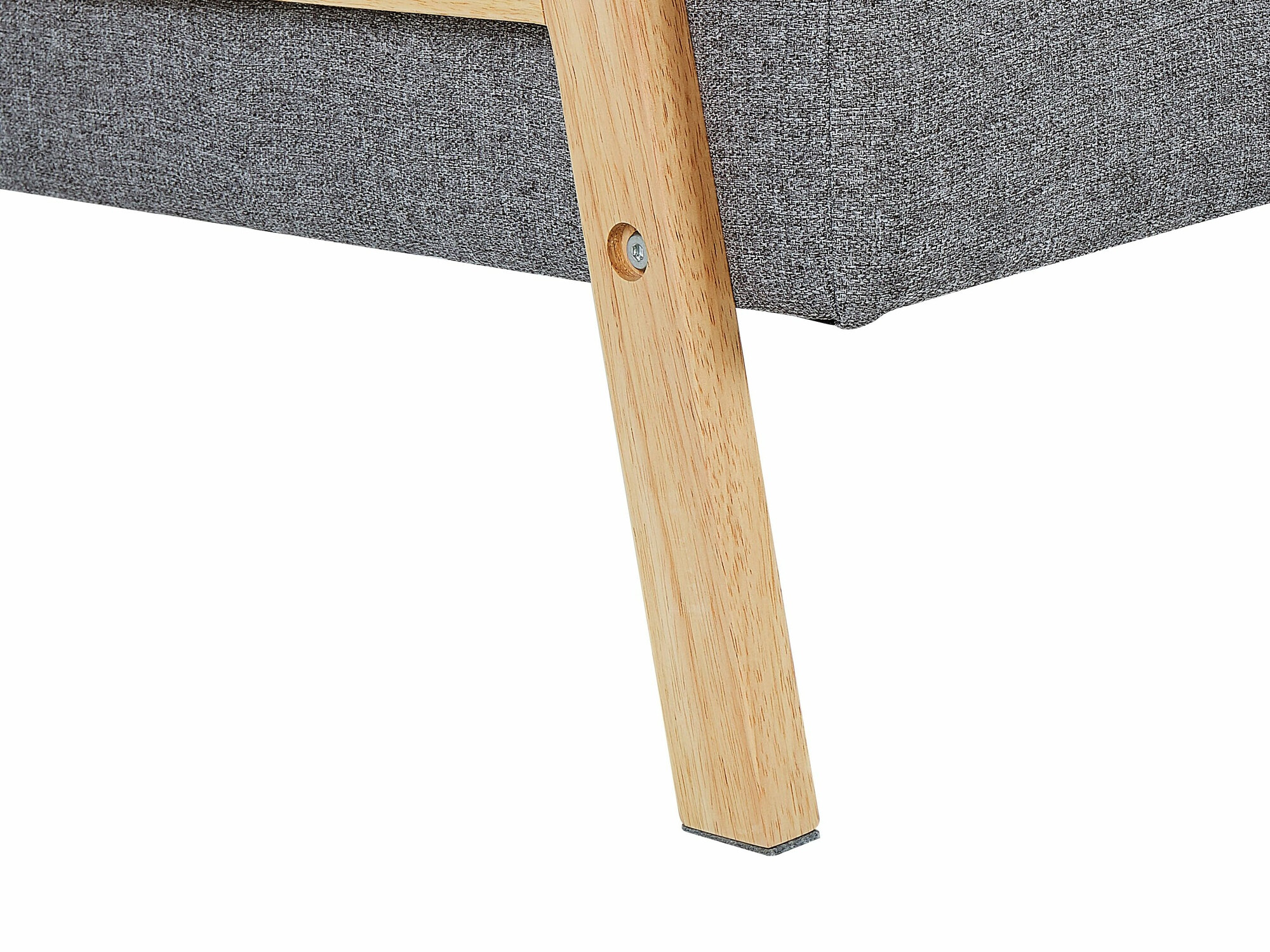 Диван-кровать Berwyn 2566 (Светло-серый + Светлое дерево)