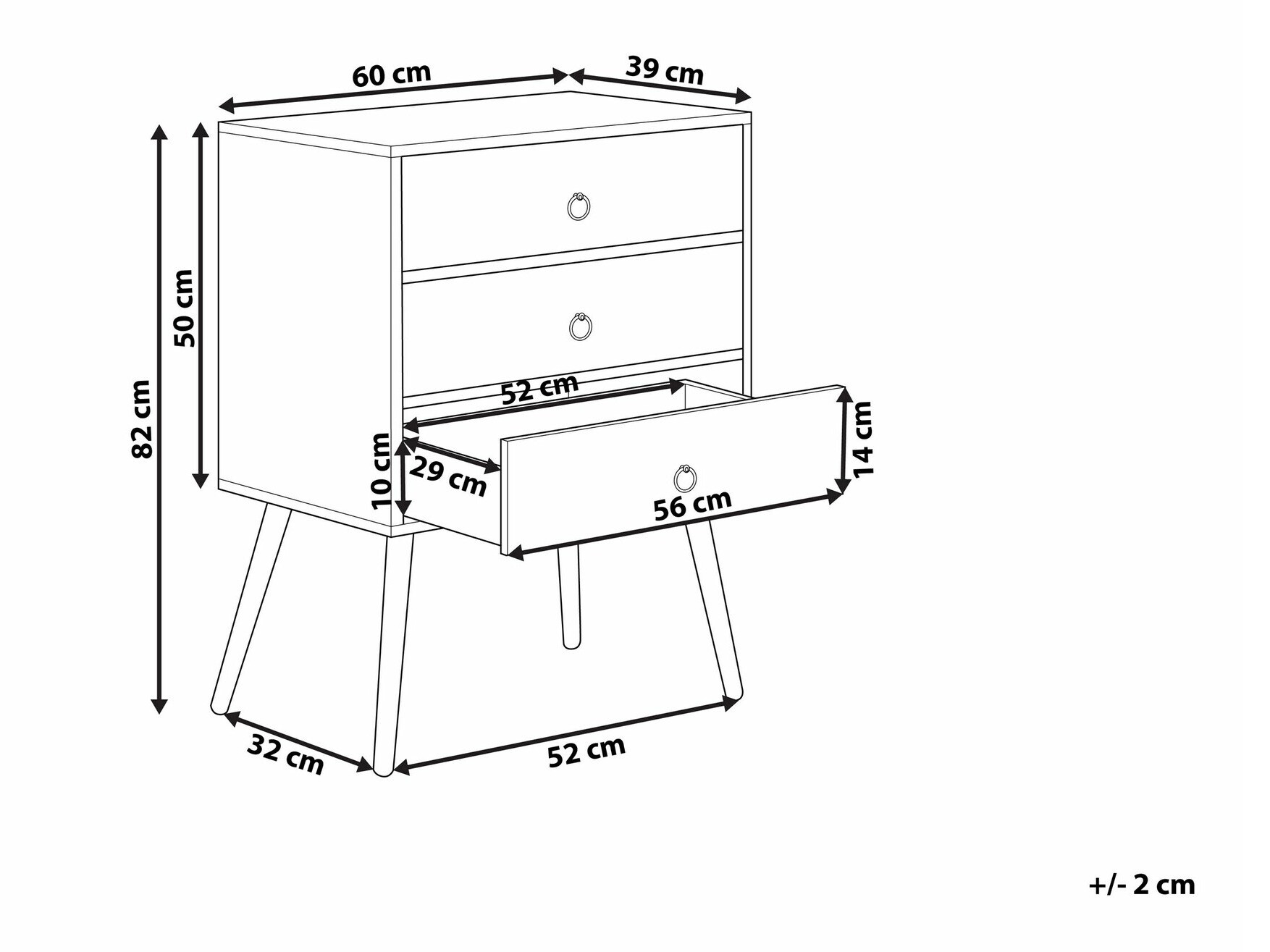 Kомод Berwyn 1667