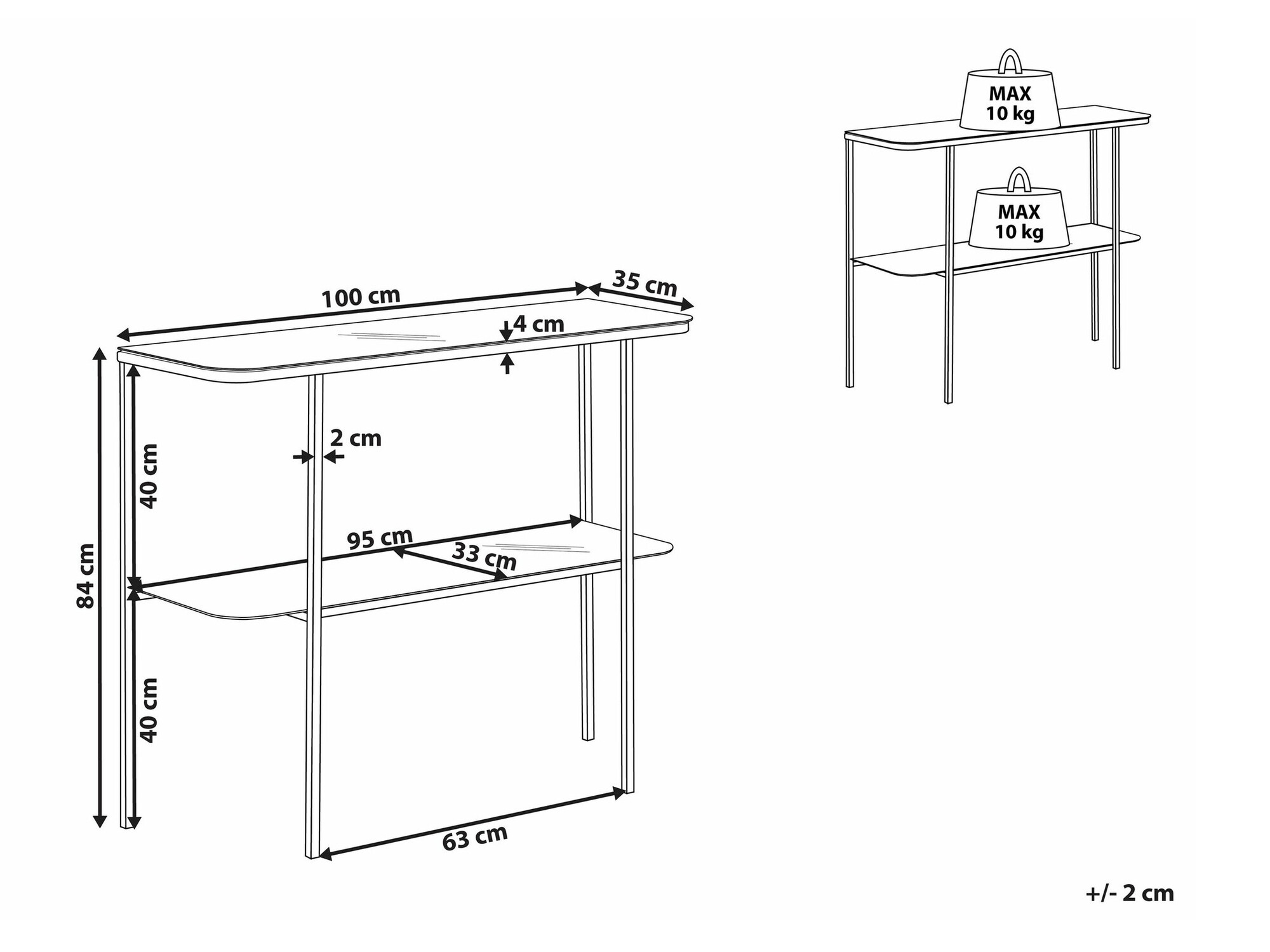 Консоль Berwyn 1669 (Серебряный + Белый мрамор)