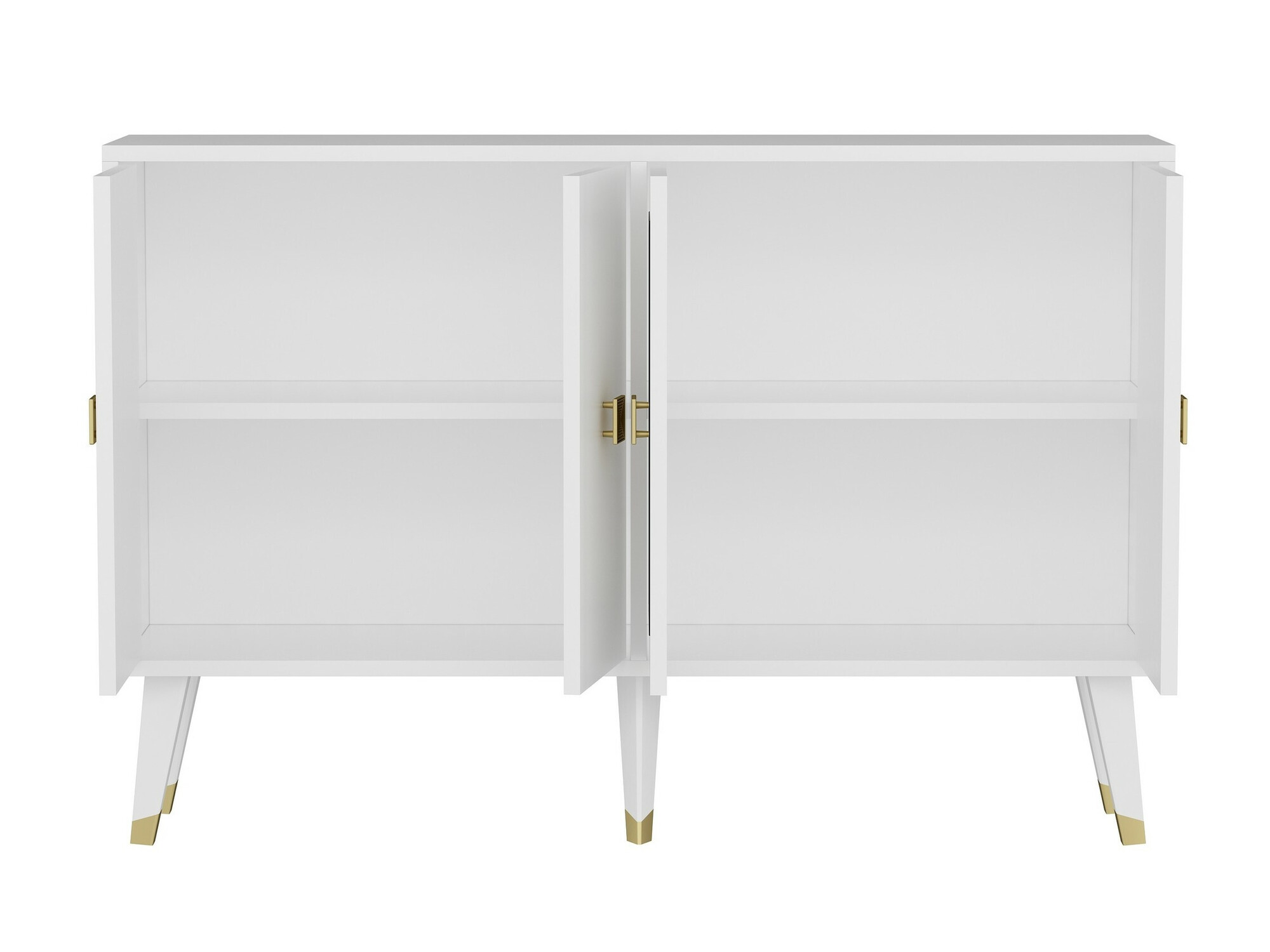 Skapis Dunliru 100 (Balts + Zelta)