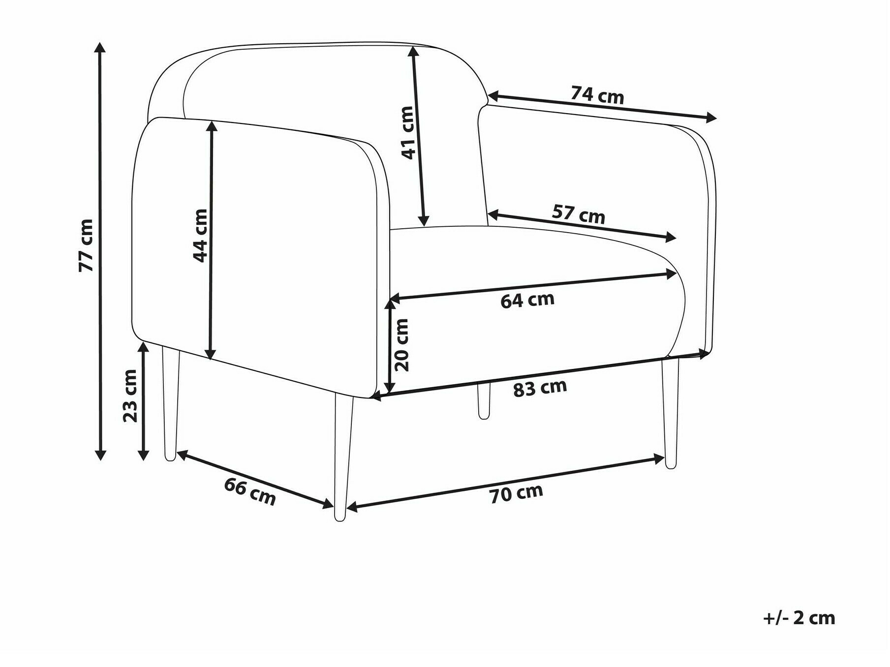 Кресло Berwyn 1676 (Бирюзовый)