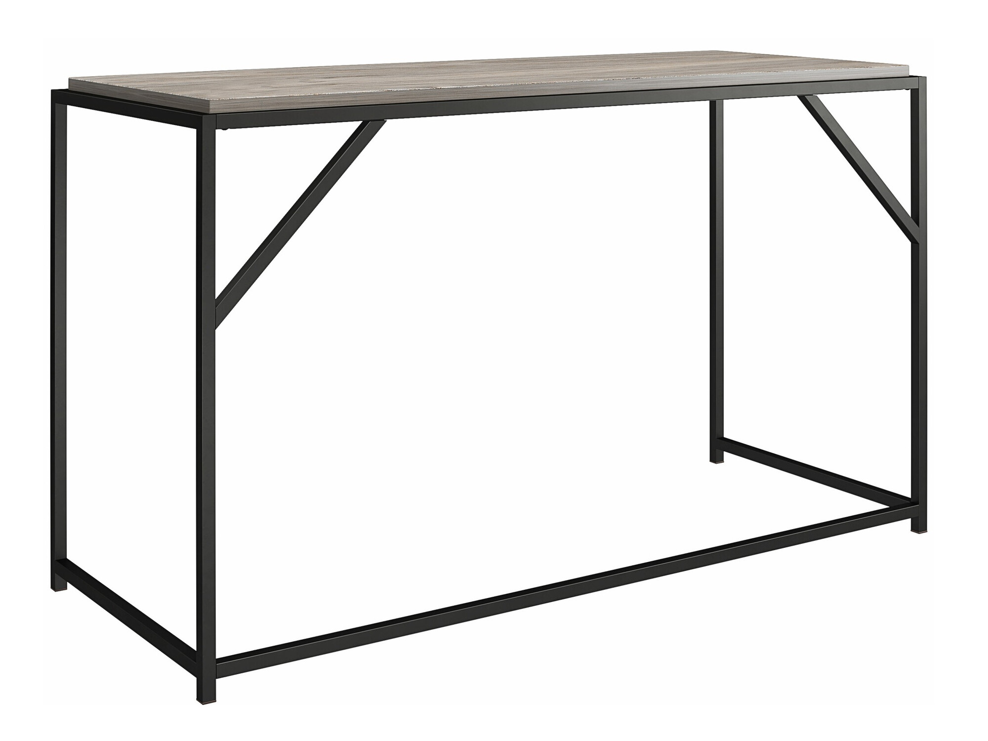 Rakstāmgalds Tulsa 637 (Pelēks ozols + Melns)