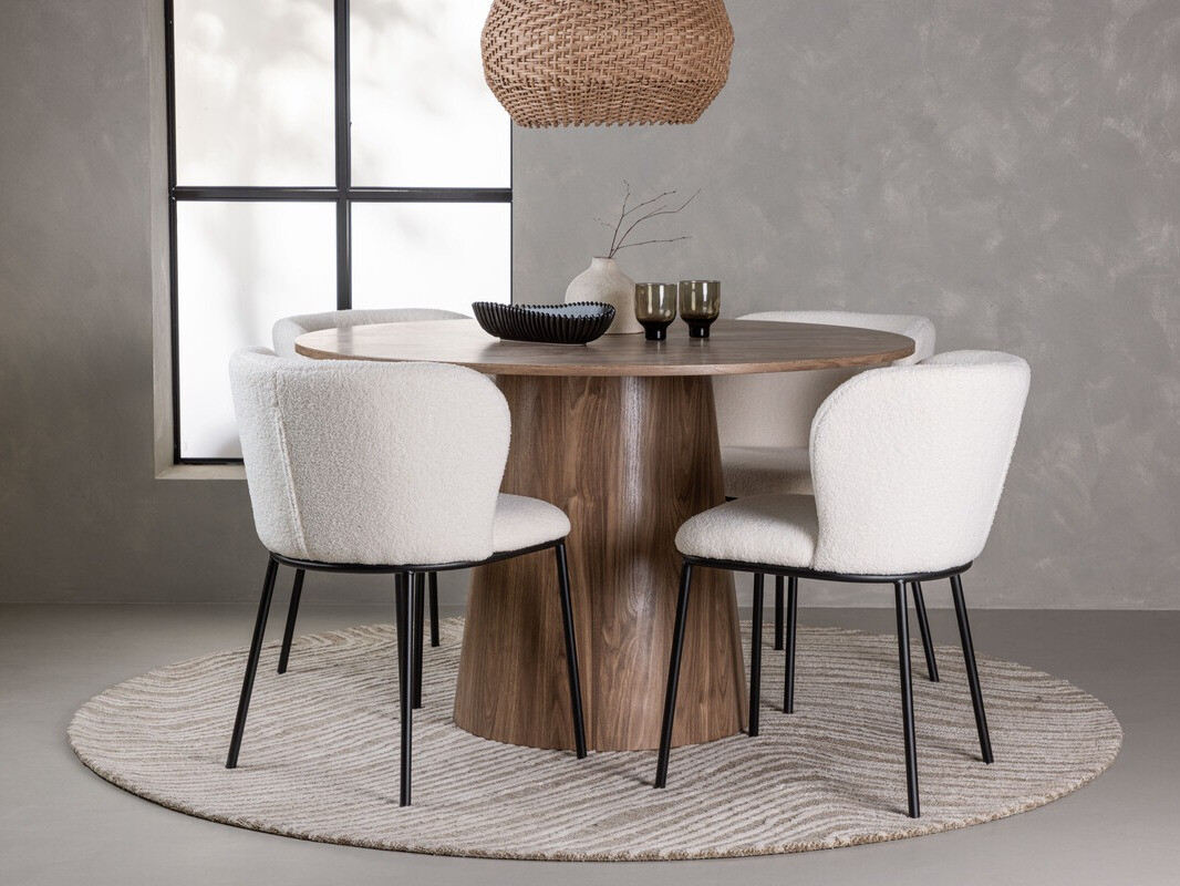 Ēdamistabas komplekts Dallas 4314 (Brūns)