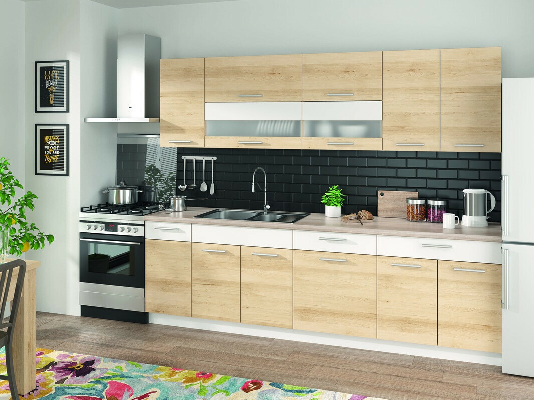 Moduļu piekarams skapis Mode Beech 102