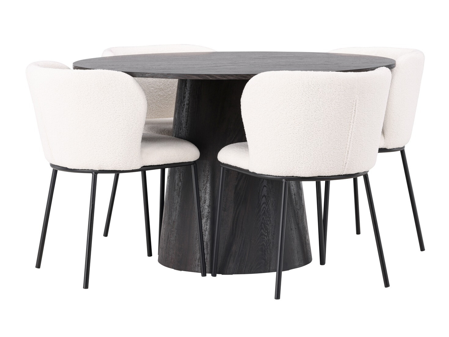 Обеденный гарнитур Dallas 4314 (Темно-коричневый)