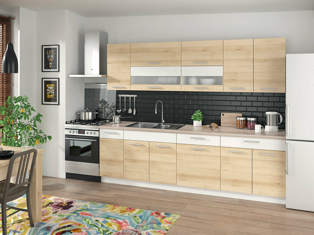 Trauku mazgājamās mašīnas durvis Mode Beech 120