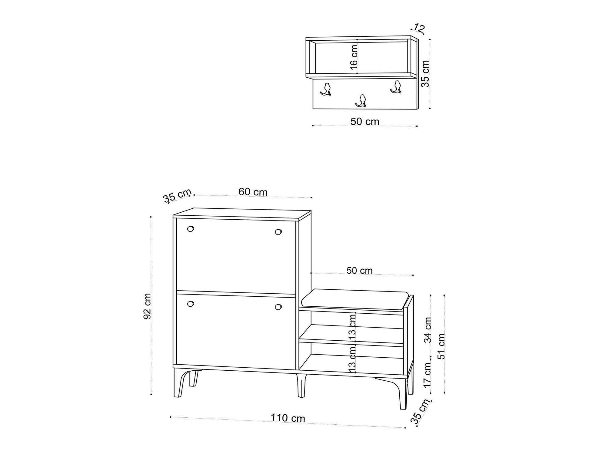 Priekšnama komplekts Sonliro 113