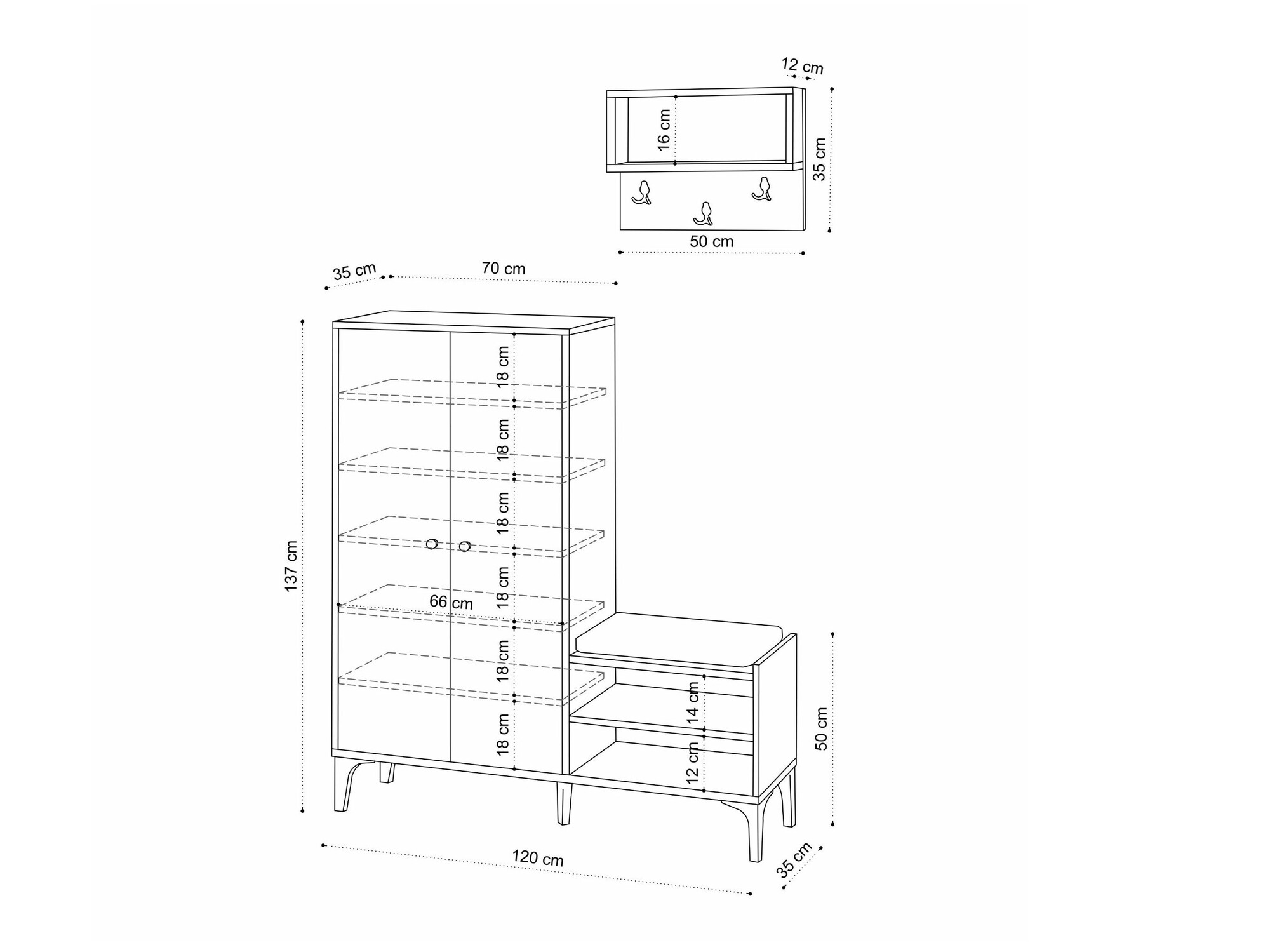 Прихожая Sonliro 116