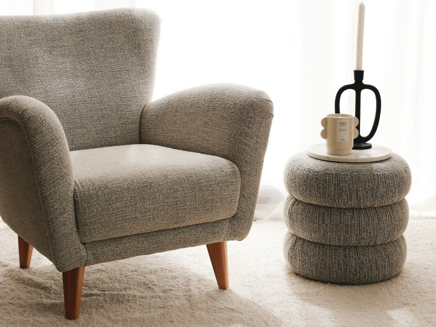 Krēsls Altadena 541 (Pelēks)