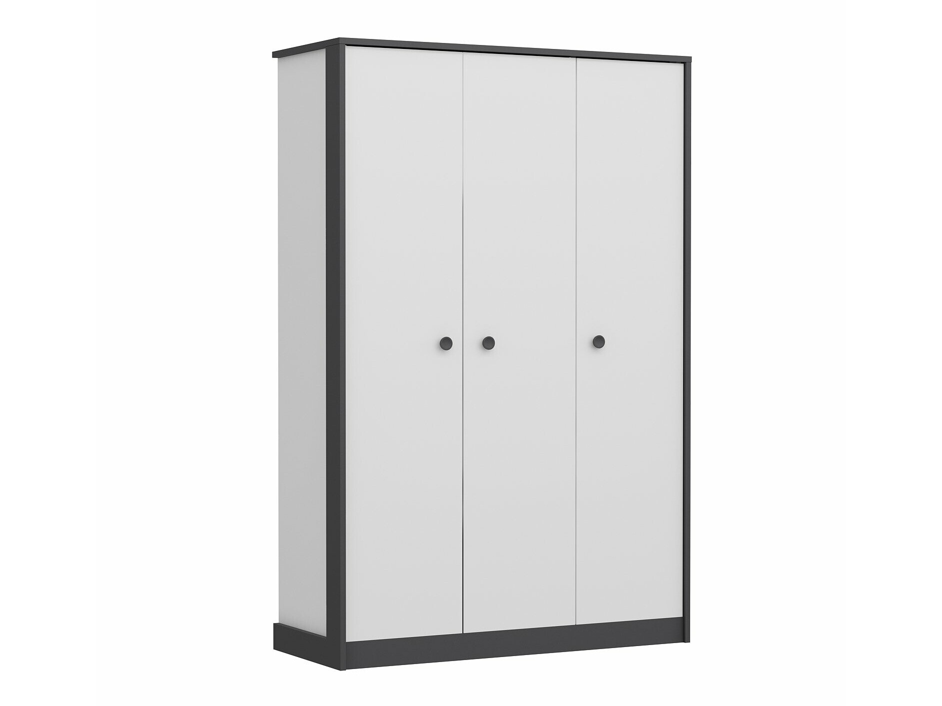 Skapis Marelbe 101 (Balts + Antracīts)