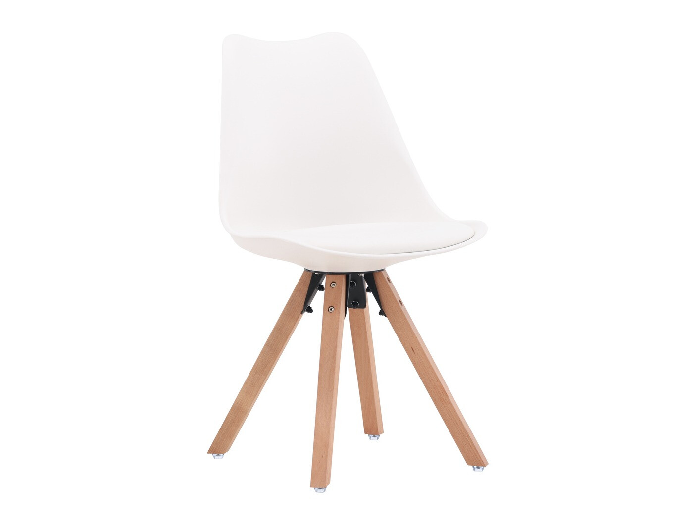 Ēdamistabas komplekts Dallas 4323 (Balts + Gaišs koks)