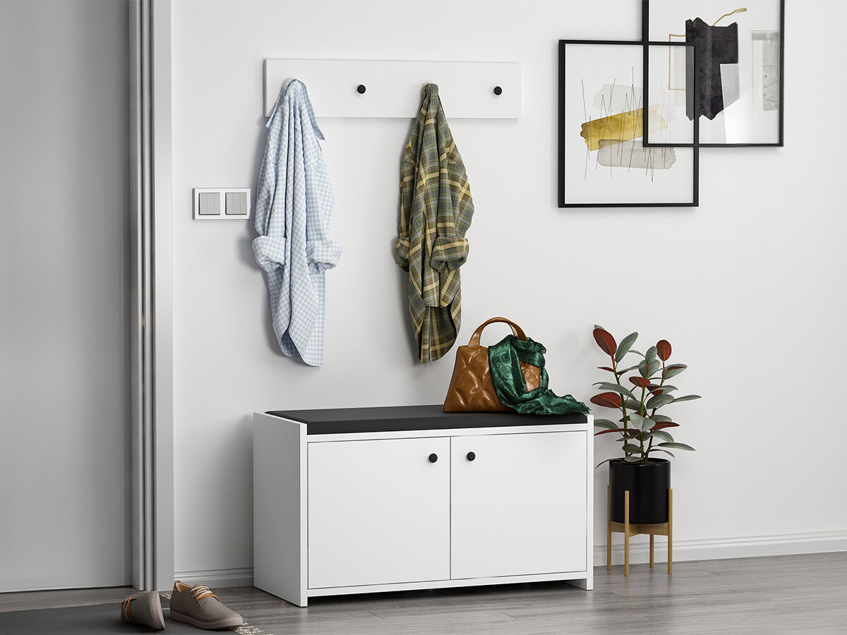 Priekšnama komplekts Kailua 1765 (Balts + Melns)