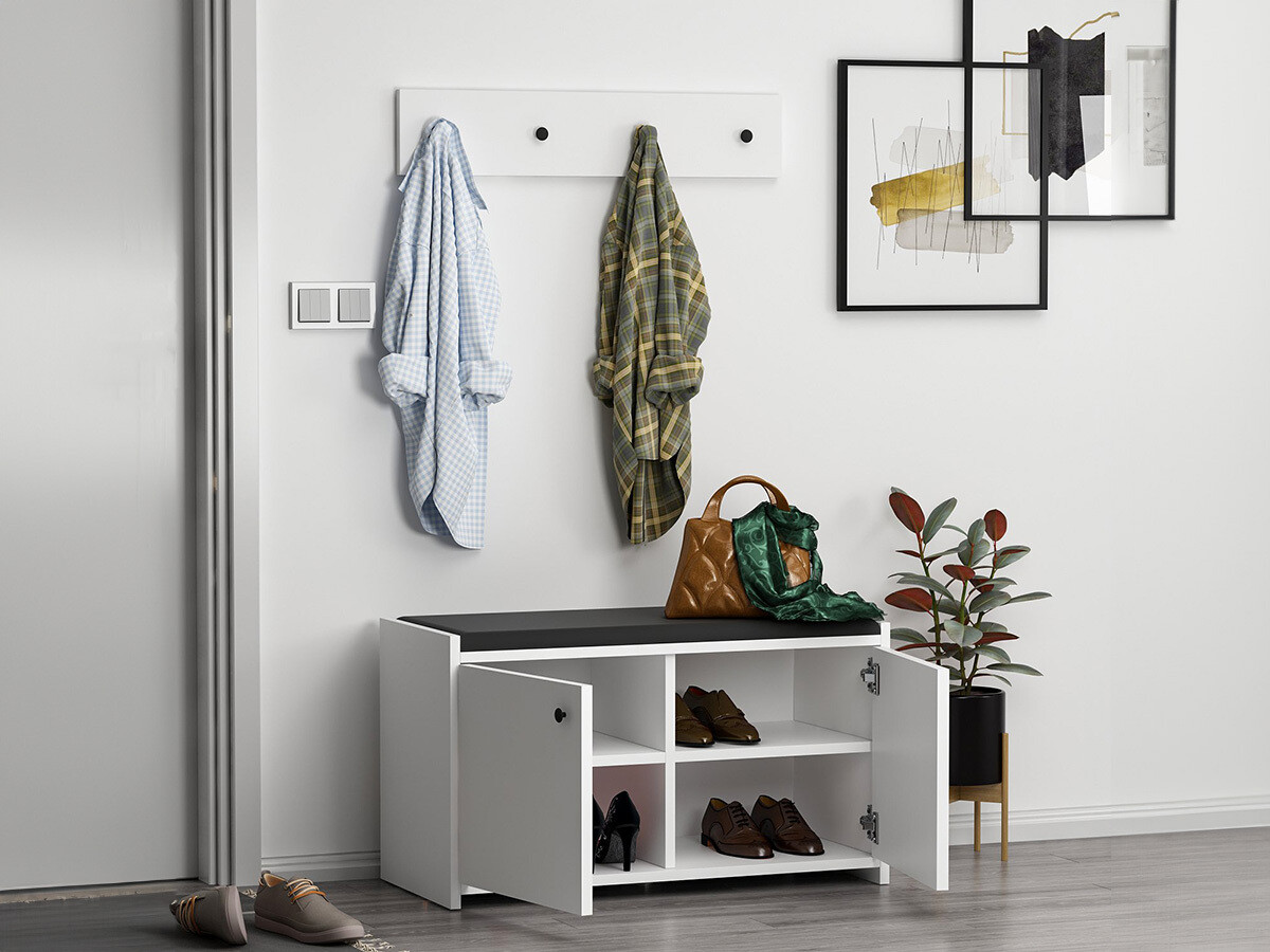 Priekšnama komplekts Kailua 1765 (Balts + Melns)