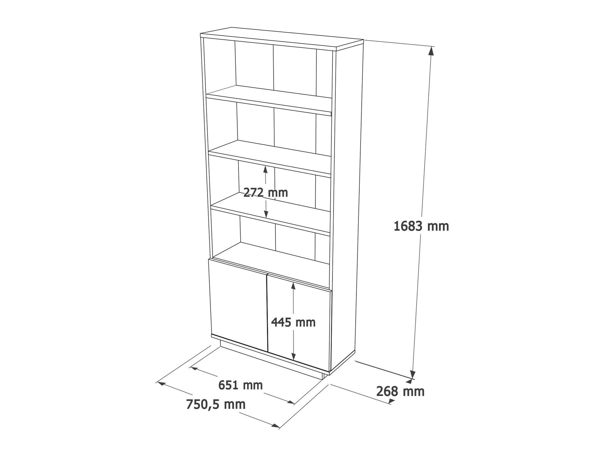 Plaukts Kailua 2659 (Balts + Priede)
