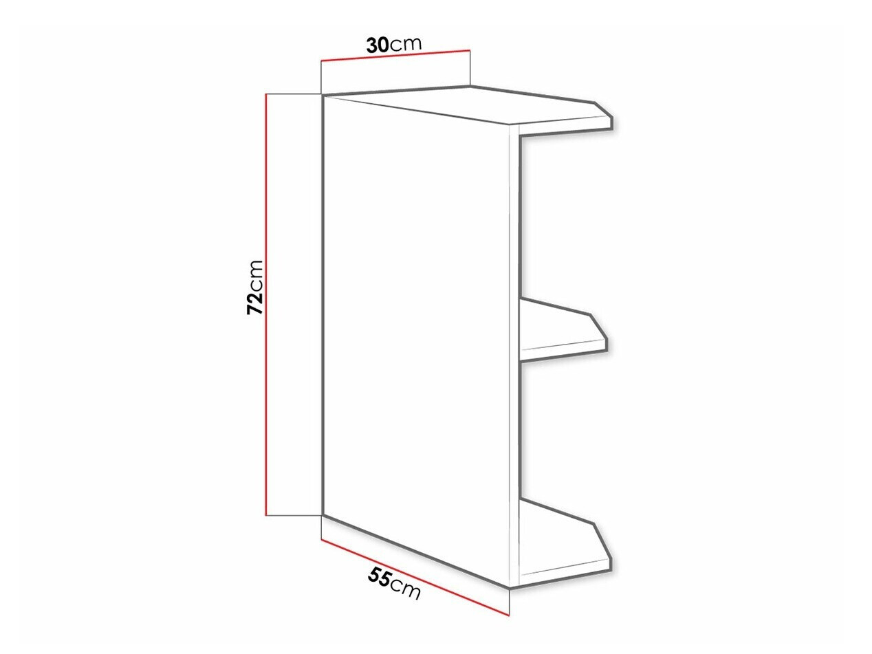 Стеллаж Retro Grey 112