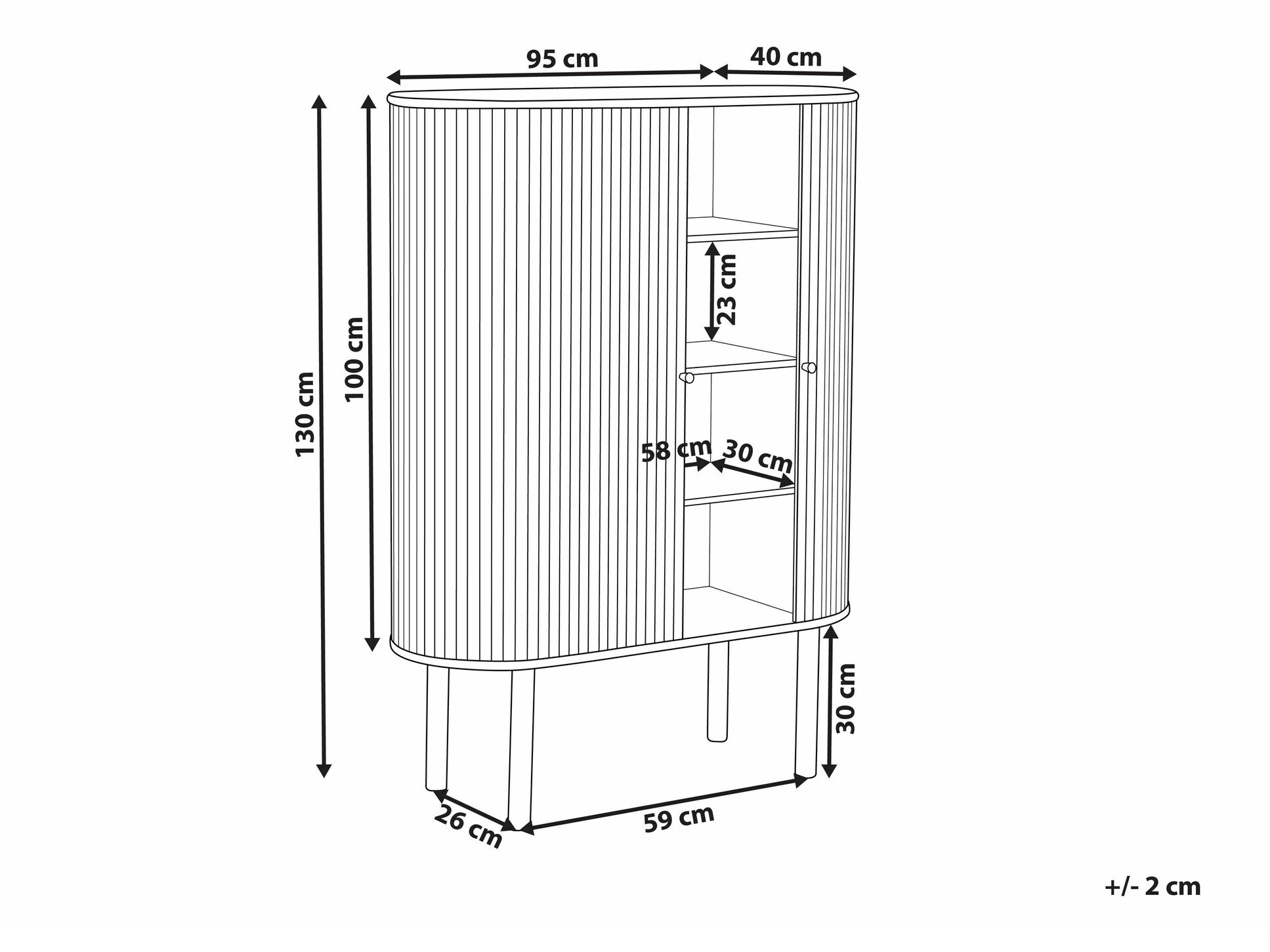 Шкафчик Berwyn 1697