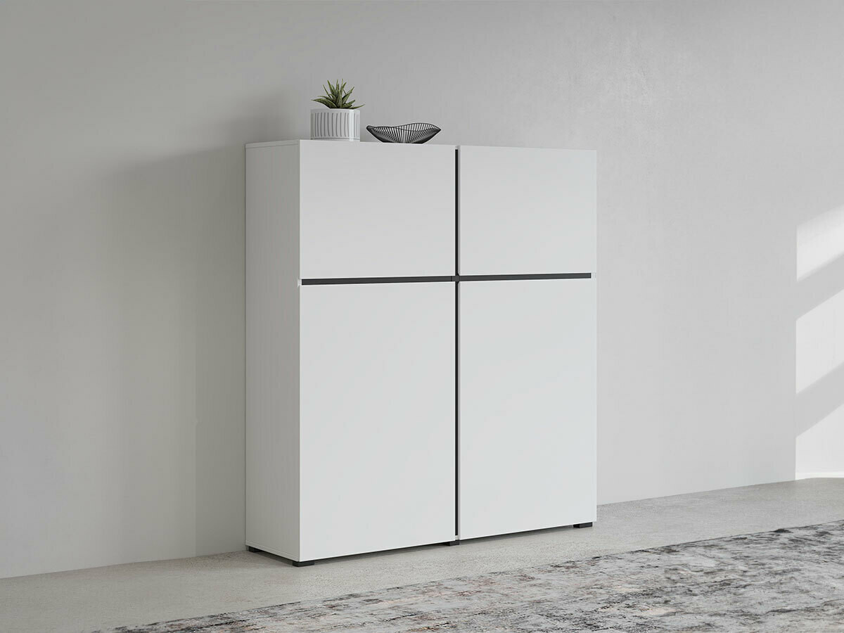 Skapis Alfere 105 (Balts)