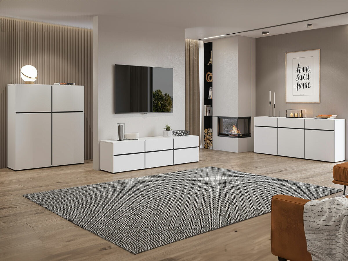 Skapis Alfere 105 (Balts)