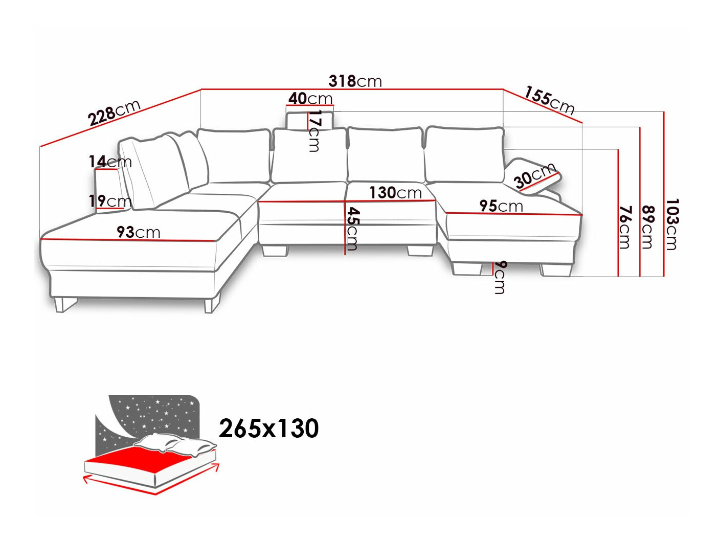Угловой диван Lincoln 184 (Barrel 83)
