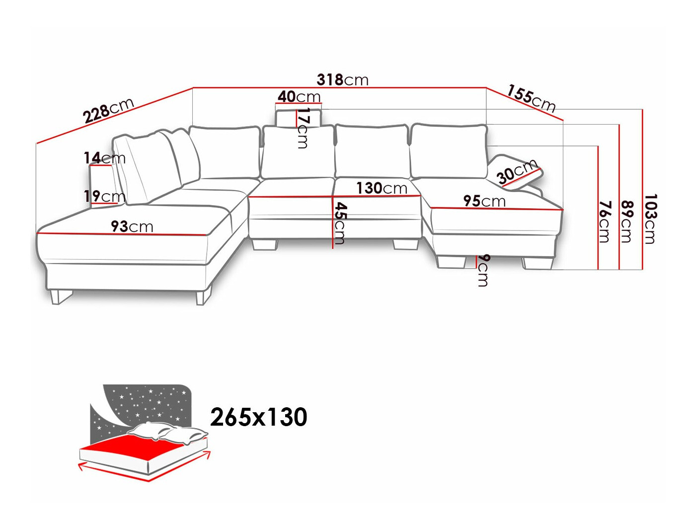 Угловой диван Lincoln 184 (Barrel 97)