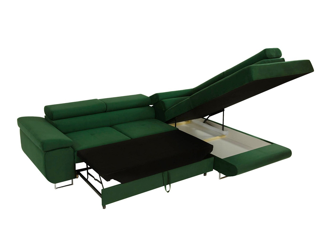 Stūra dīvāns Comfivo Eliferu 101 (Venus Velvet 2926)