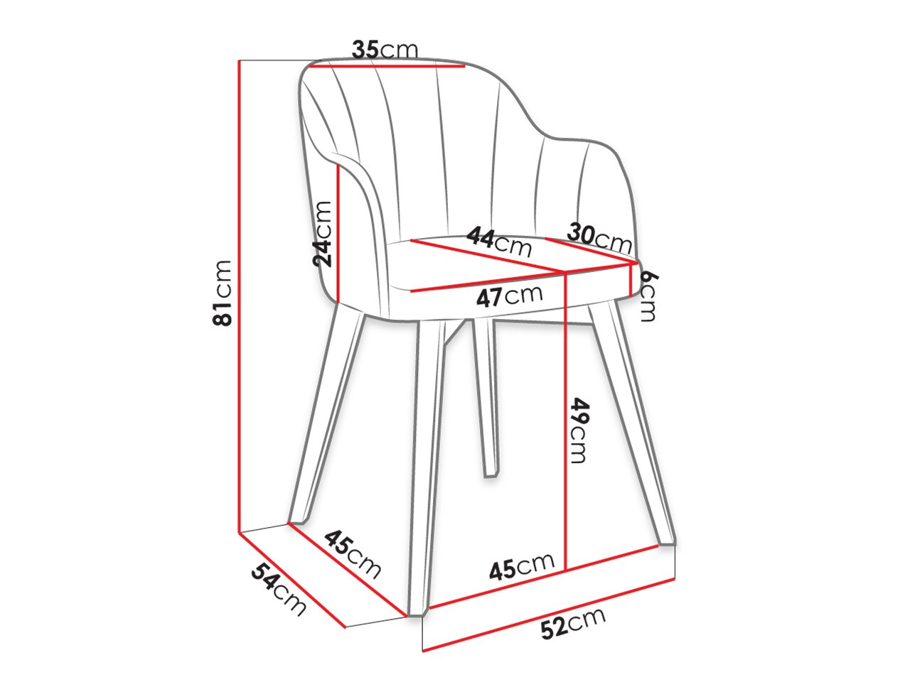 Krēsls Racine 105 (Melns + Baloo 2073)