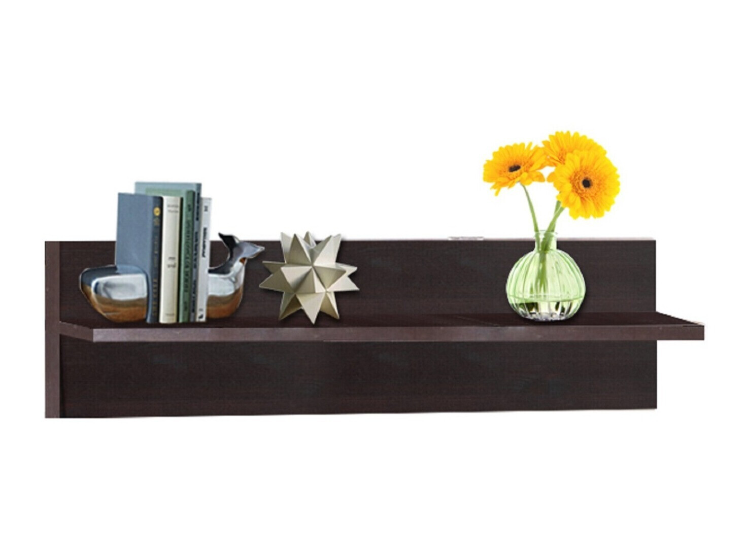 Настенная полка Deletri 107 (Коричневый)