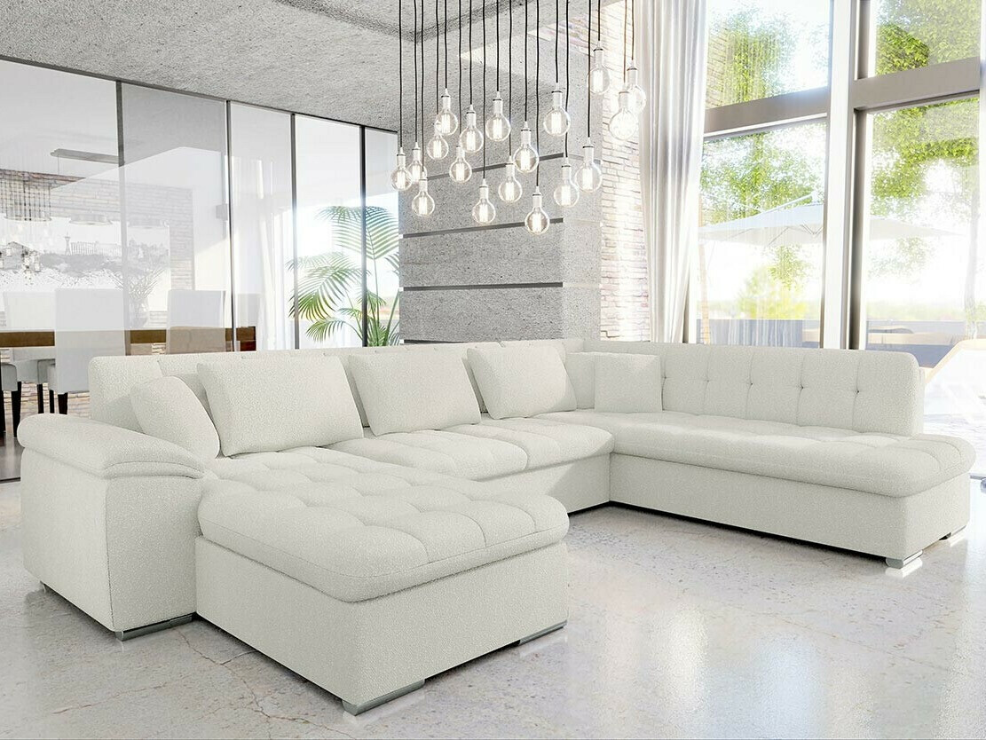 Stūra dīvāns Comfivo 180 (Boucle Baloo 2073)