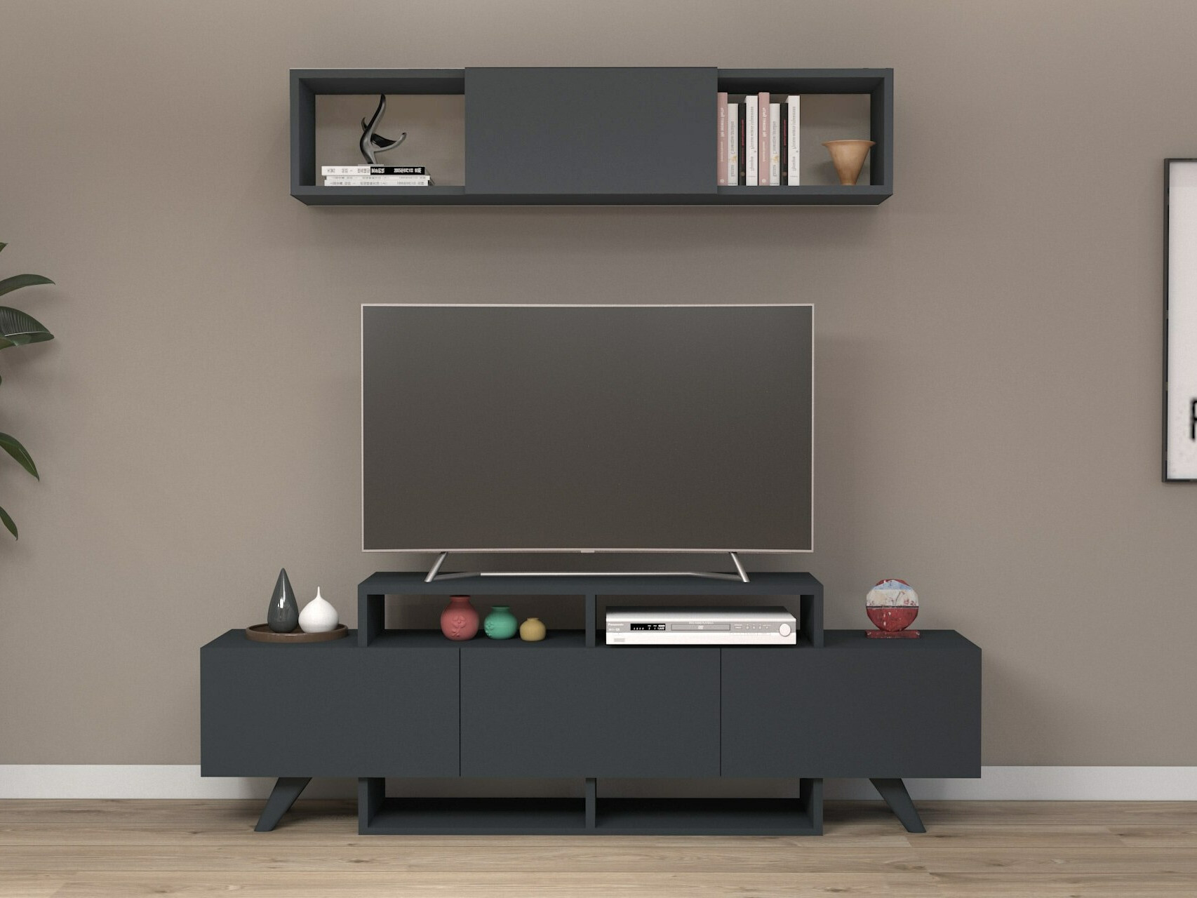 ТВ тумба Kailua 1849 (Антрацит)