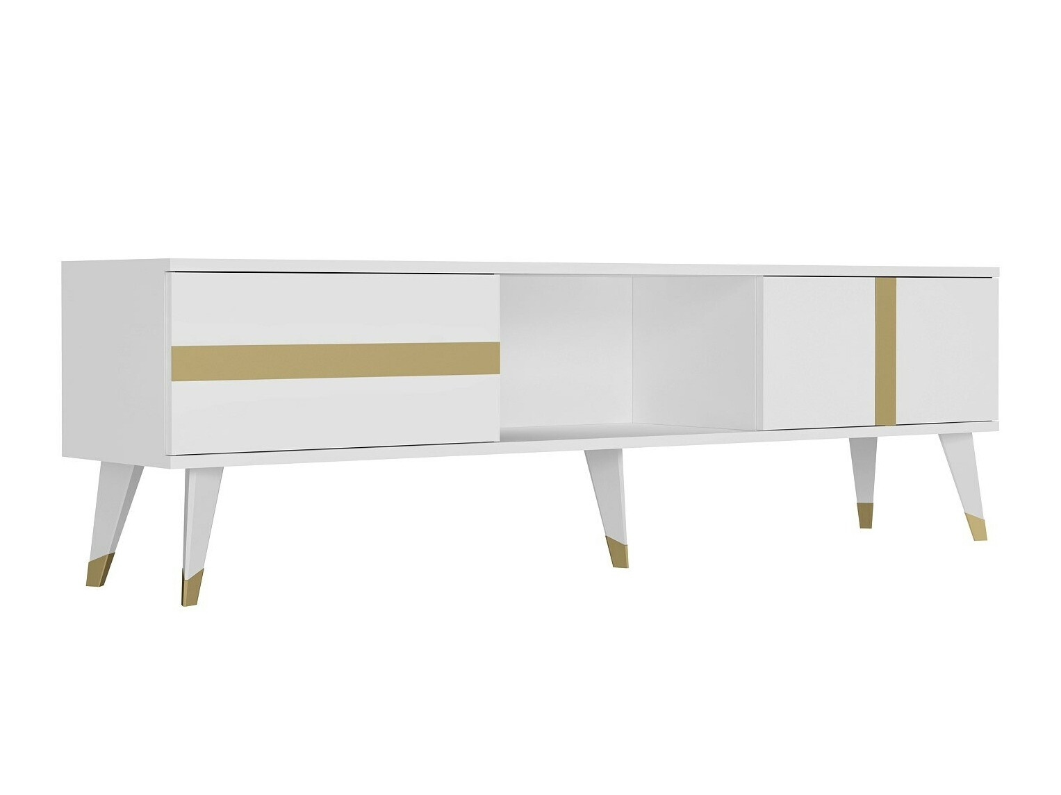 TV galds Kailua 1871 (Balts + Zelta)