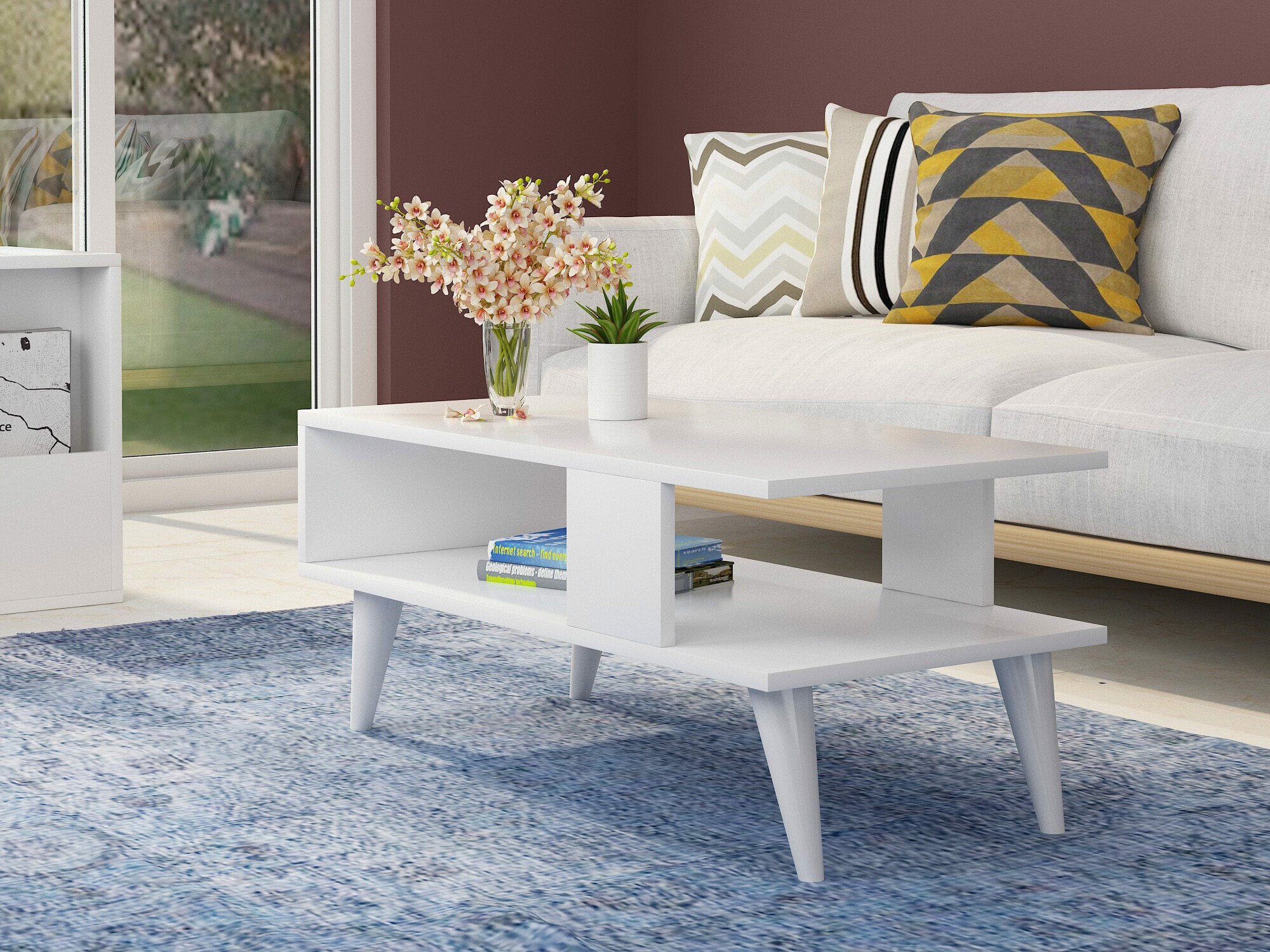 Журнальный столик Kailua 1866 (Белый)