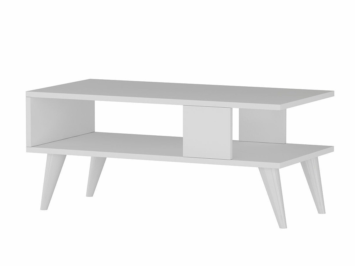 Žurnālu galdiņš Kailua 1866 (Balts)