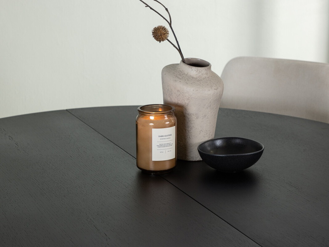 Ēdamistabas komplekts Dallas 4335 (Melns + Bēšs)