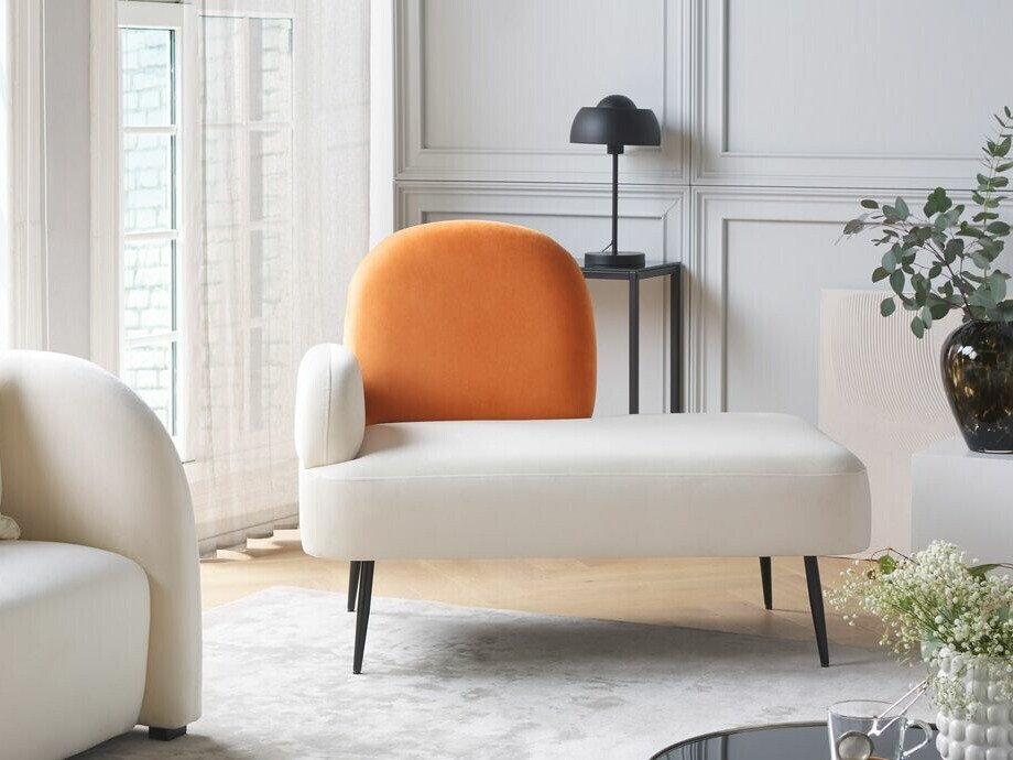 Kušete Berwyn 1729 (Balts + Oranžs)