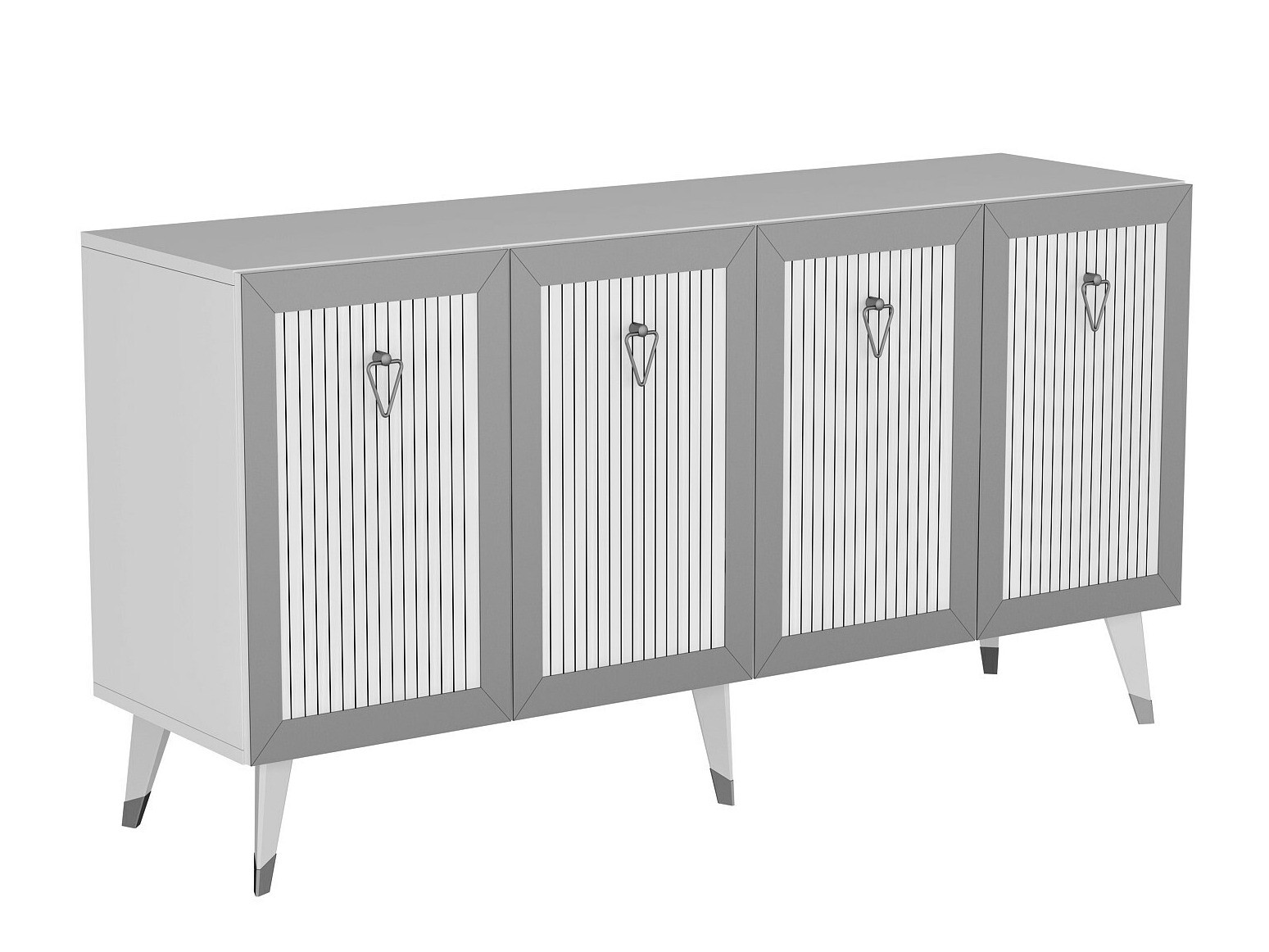 Skapis Kailua 1868 (Balts + SIlver)