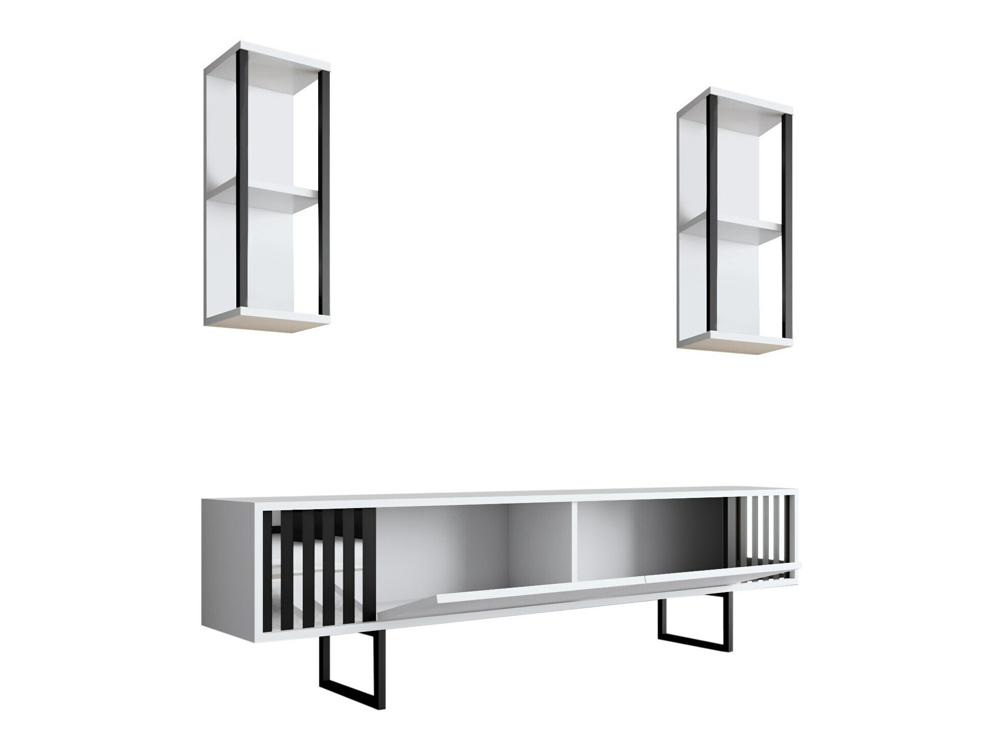 Viesistabas komplekts Kailua 2395 (Balts)