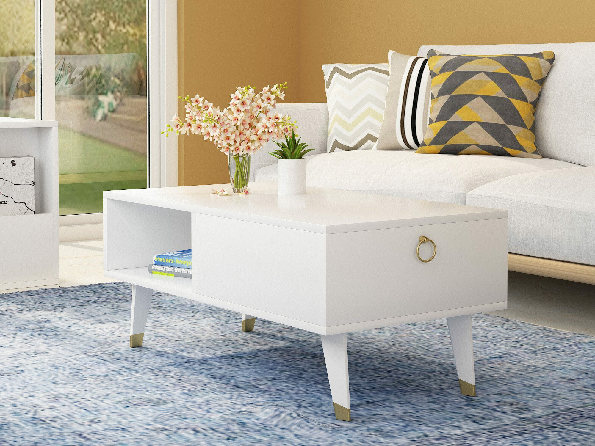 Журнальный столик Kailua 1872 (Белый)